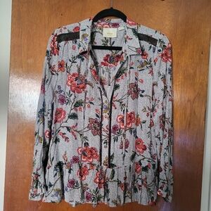 Maeve flower blouse